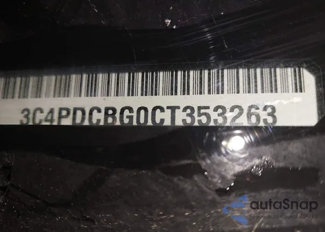 2012 Dodge Journey Sxt z USA, uszkodzony, nr VIN 3C4PDCBG0CT353263